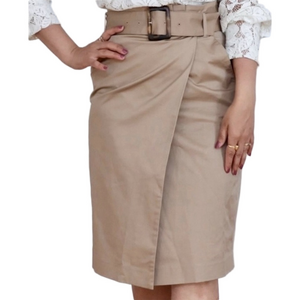 RW&CO. Tan Pencil Skirt